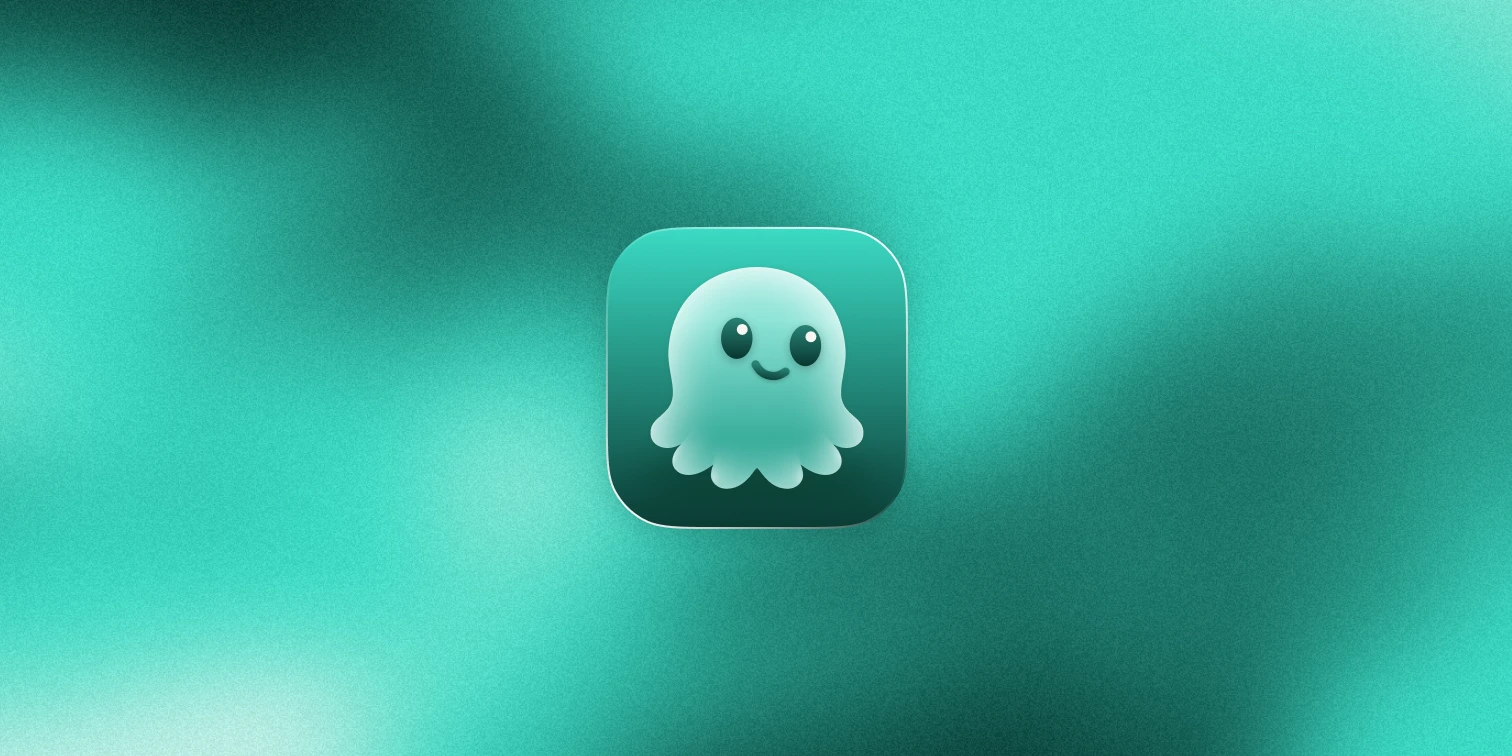 Inkbox character application icon on a teal textured background